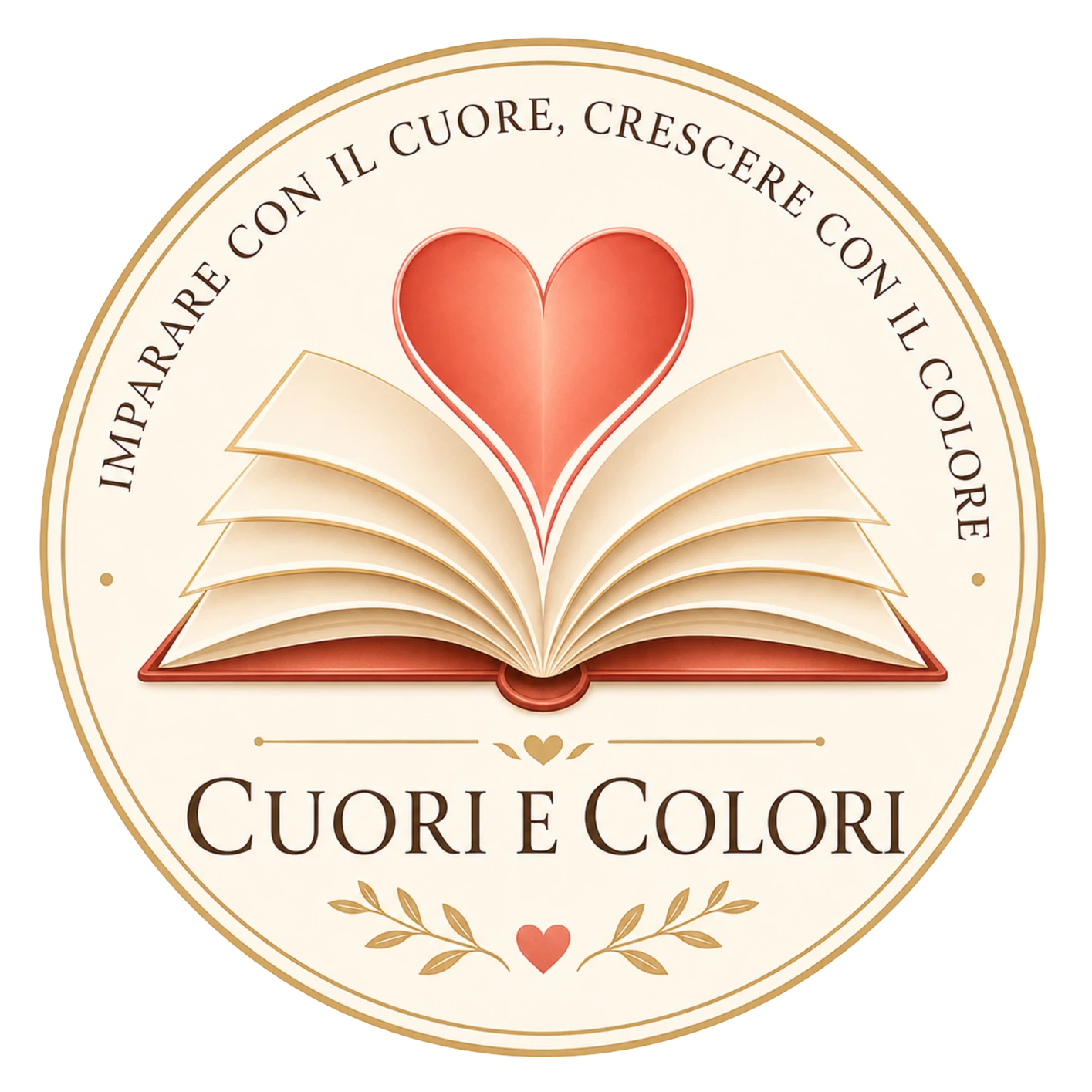 Cuori e Colori · Imparare con il cuore, crescere con il colore.
