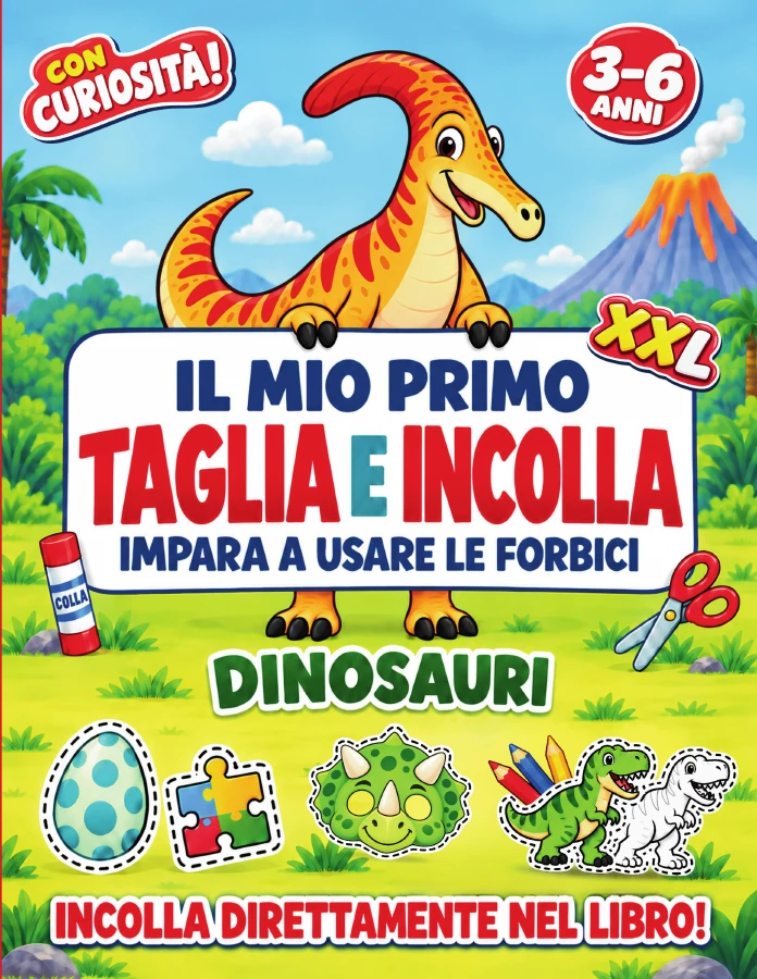 Taglia e Incolla Dinosauri